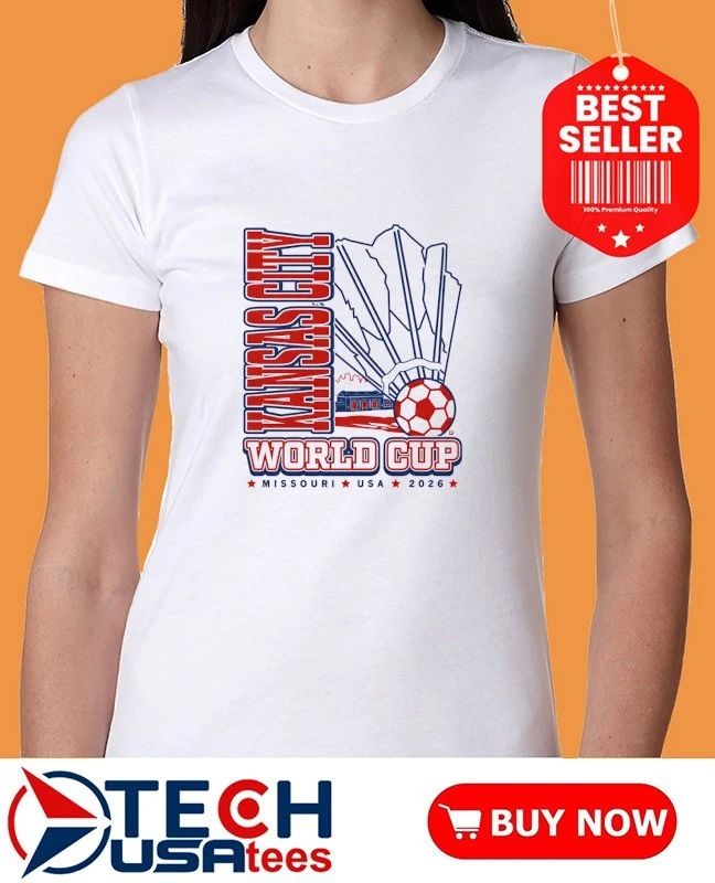 Kansas City World Cup Missouri USA 2026 shuttlecock shirt