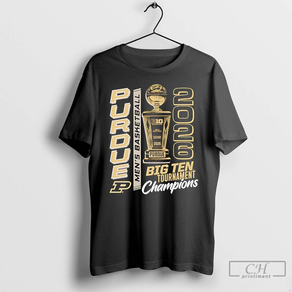 Classic Purdue Boilermakers 2026 Big Ten Tournament Champions Trophy