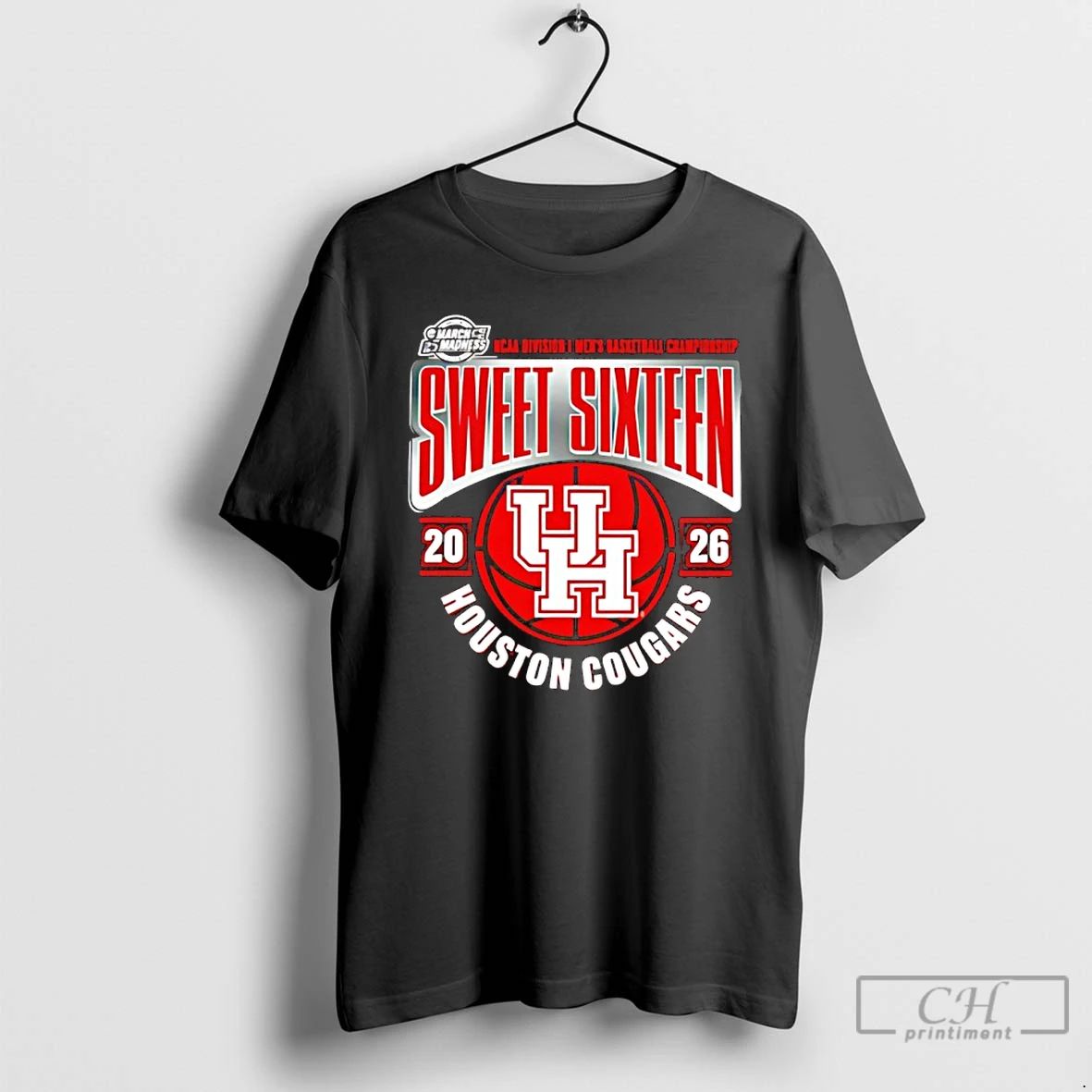 Classic Houston Cougars Mens Basketball 2026 March Madness Sweet 16