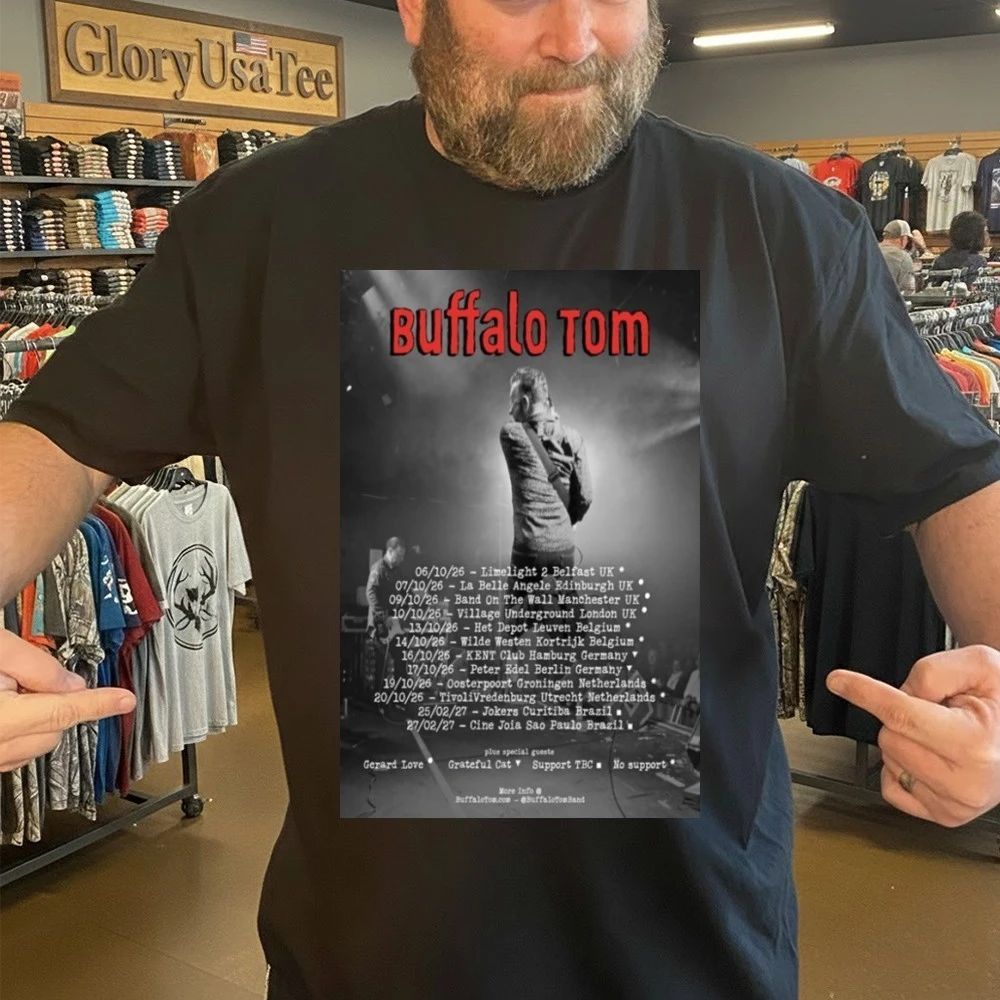 Buffalo Tom Band Tour 2026 Poster Shirt