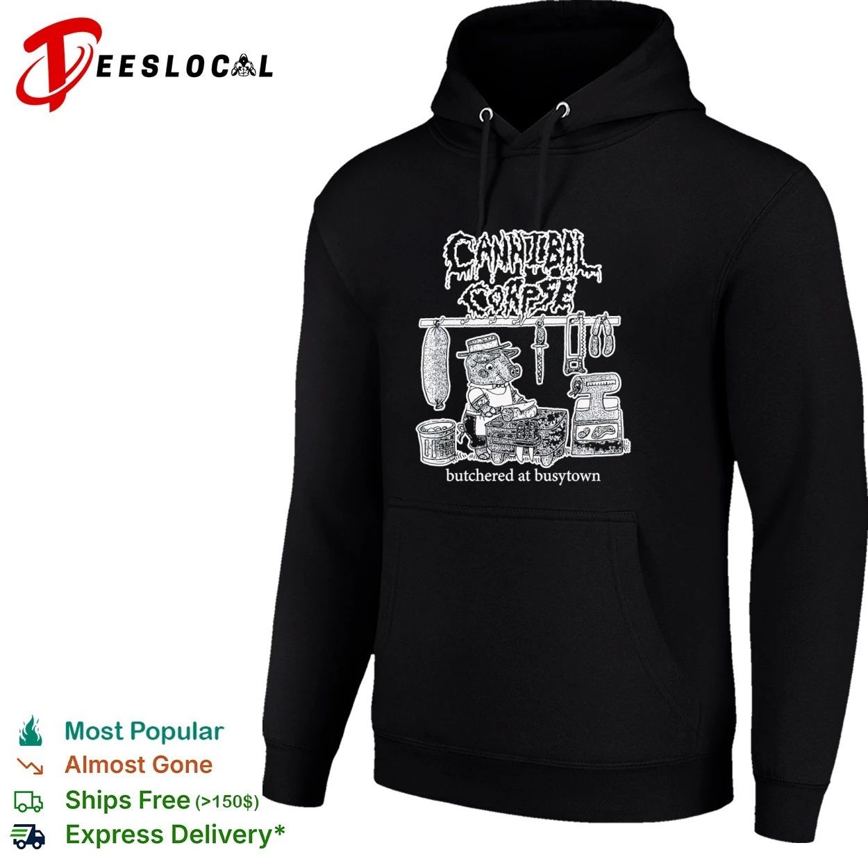 Cannibal Corpse Butchered at Busytown T-shirt