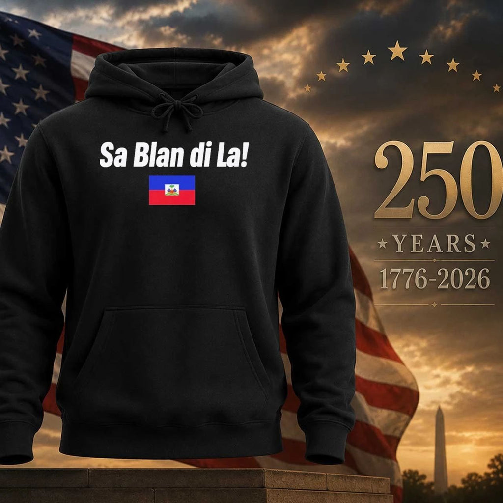 Haitian Sa Blan Di La Shirt