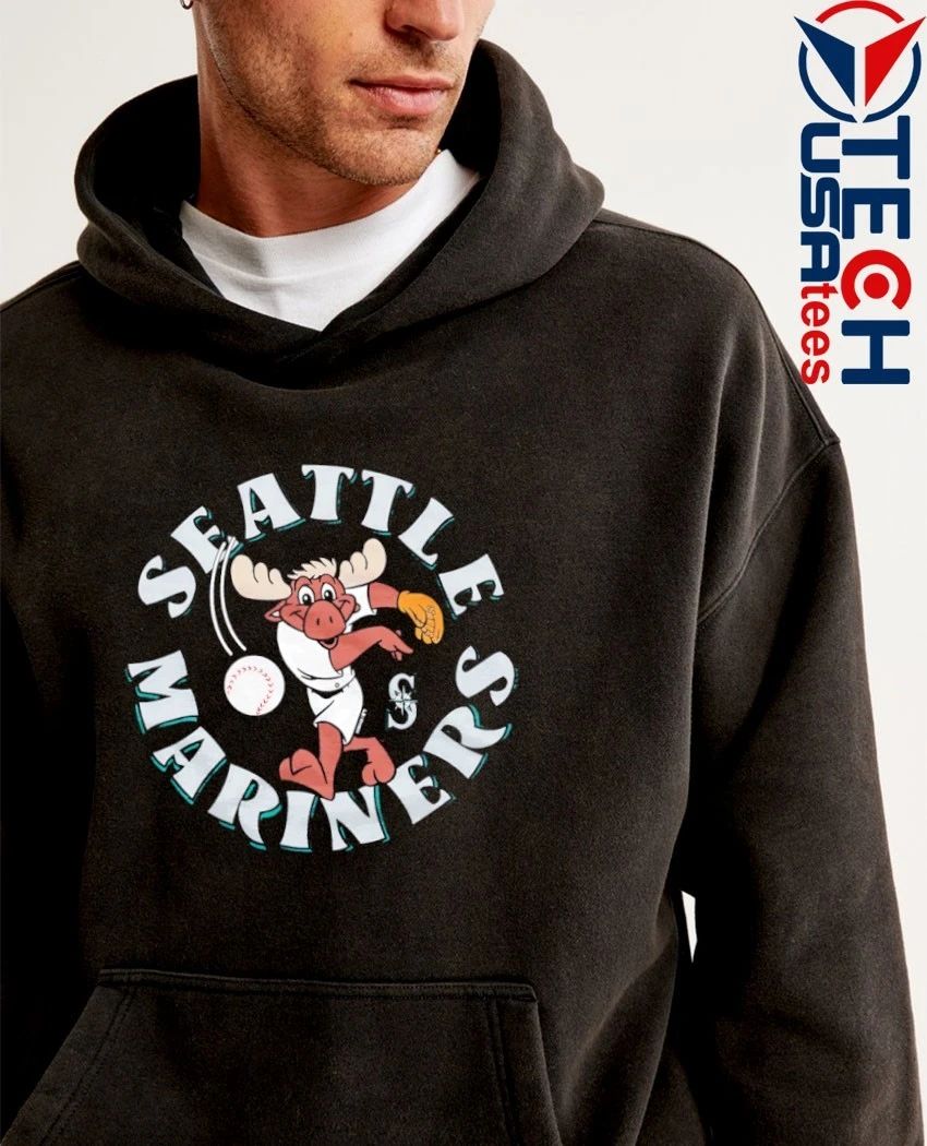 Seattle Mariners Mariner Moose mascot shirt by homage