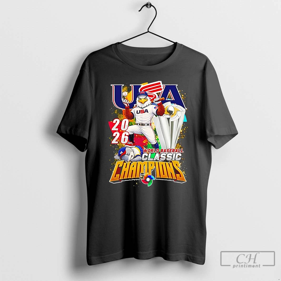 Classic Team Usas 2026 World Baseball Classic Champions Mascot