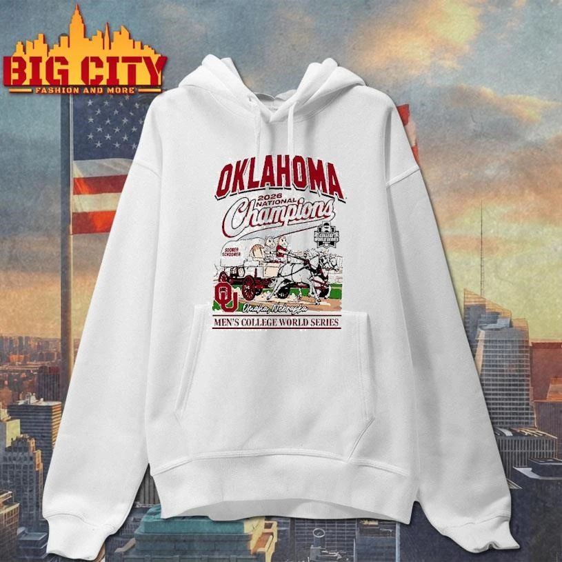 Oklahoma Sooners 2026 College World Series Champions Wagon T-Shirt
