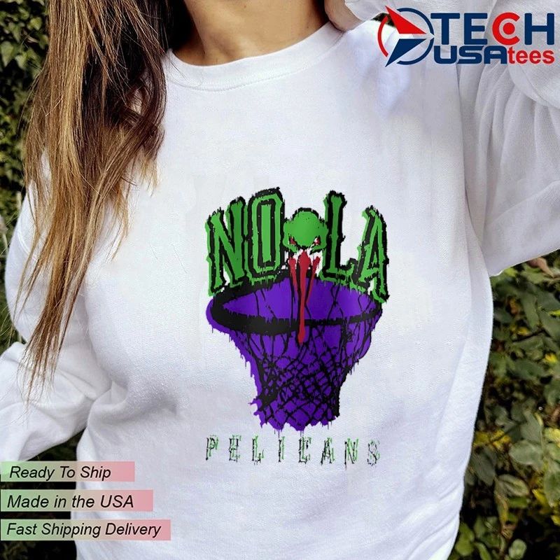 NOLA New Orleans Pelicans Basketball shirt