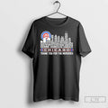 Classic Skyline Player Names Chicago Cubs Thank You For The Memories