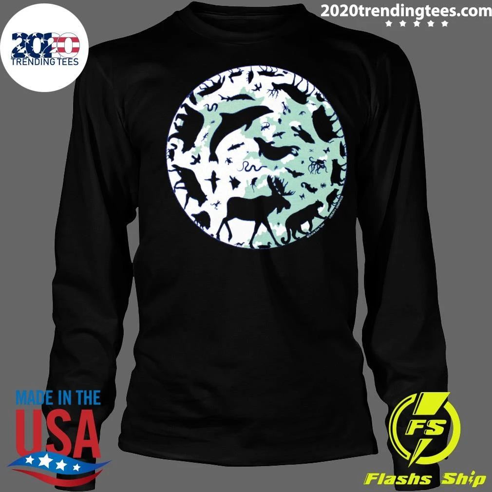 Night Animals Adult Navy 2026 Tee Shirt