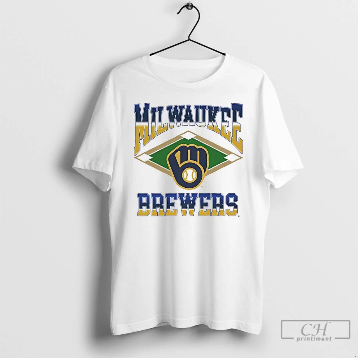 Premium Milwaukee Brewers Baseball Field Diamond