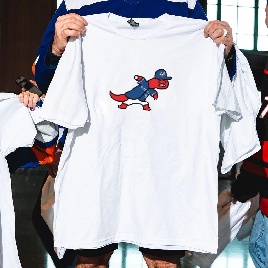Toronto Blue Jays x Toronto Raptor Paint Shirt