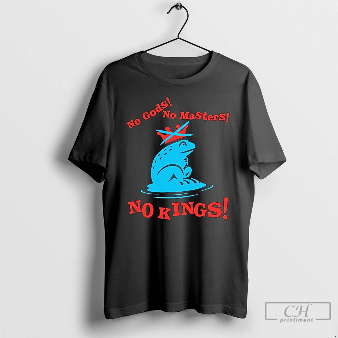 Classic Frog No Gods No Masters No Kings Meme