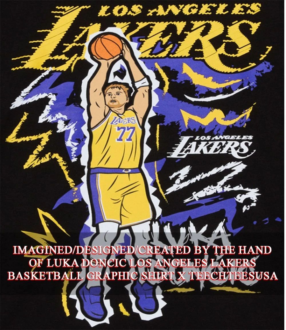 Luka Doncic Los Angeles Lakers Basketball graphic shirt