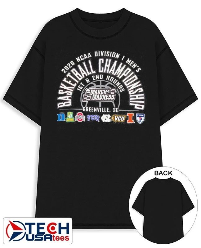 March Madness 2026 NCAA Division I Men’s Basketball Championship Greenville shirt