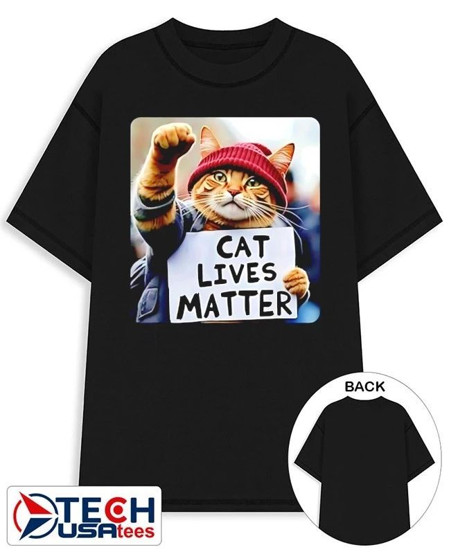 Cat lives matter shirt