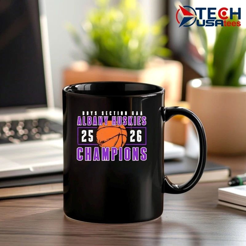 Albany Great Danes Basketball 2025-2026 Boys Section 6AA Champions shirt
