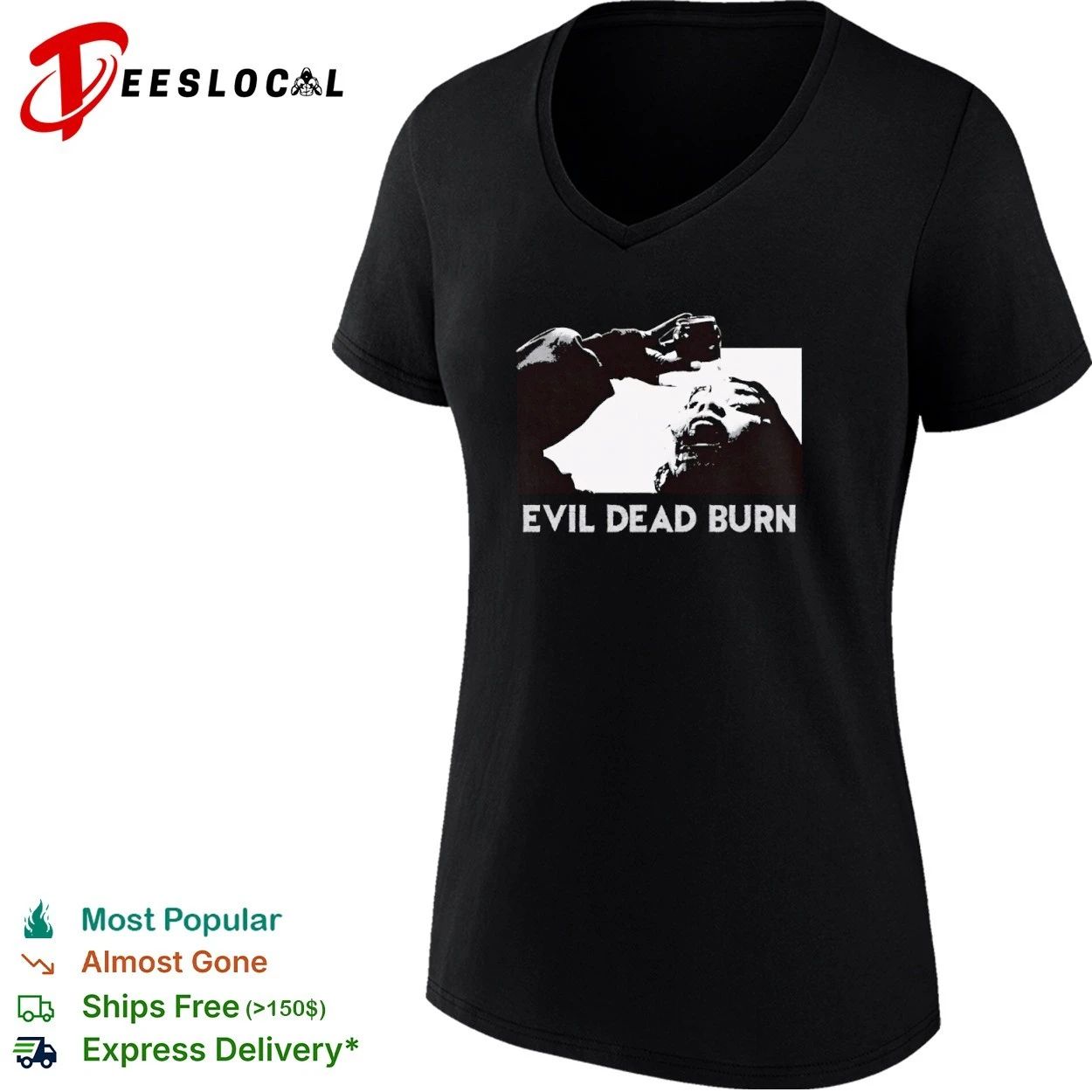 Evil Dead Burn horror movie cult classic T-shirt