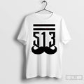 Classic Cincinnati Reds The 513 Stache