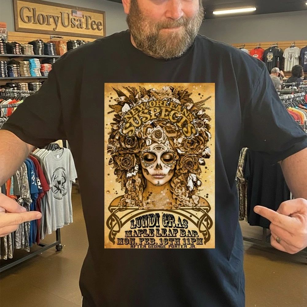 New Orleans Suspects 2-16-2026 New Orleans LA Poster Shirt