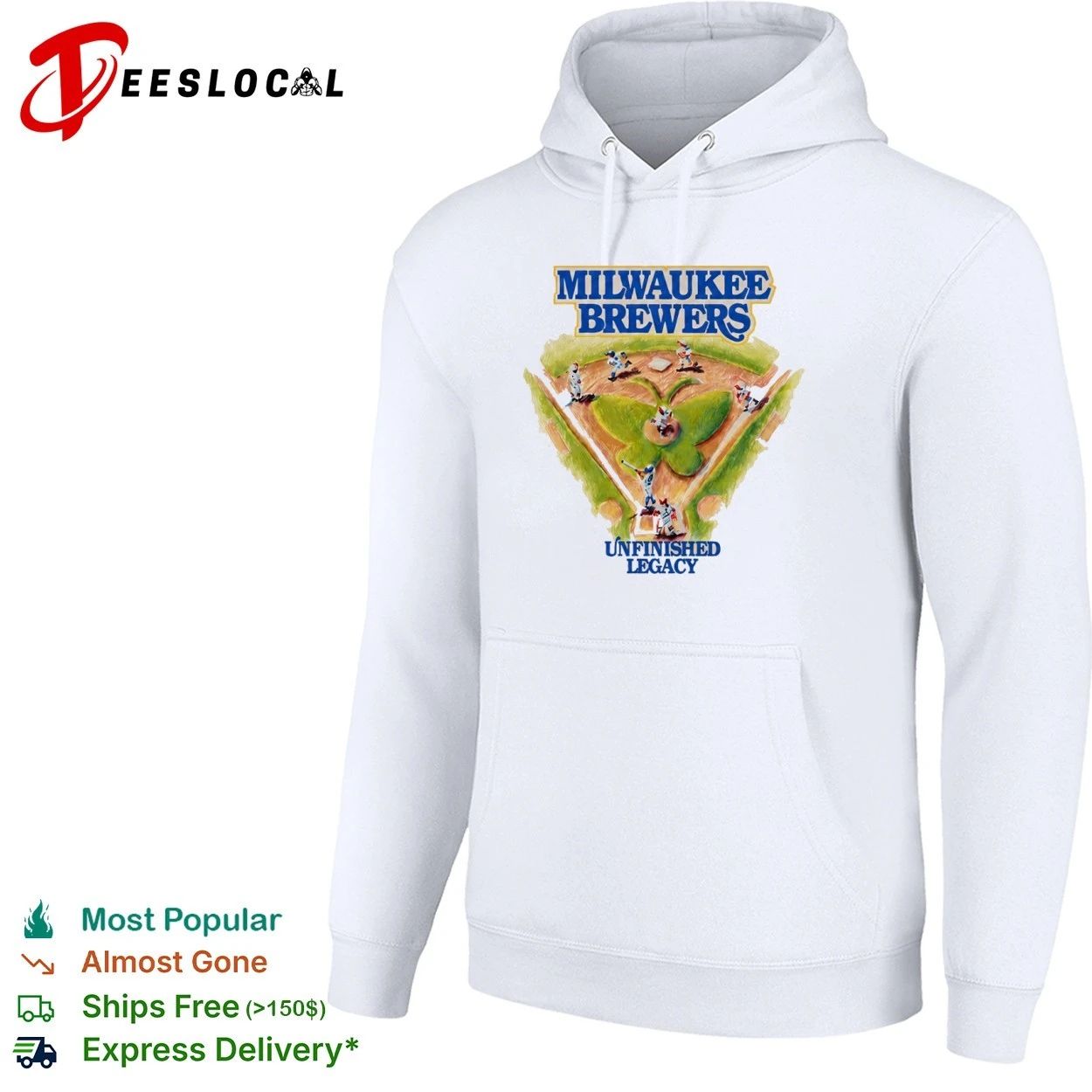 Milwaukee Brewers Unfinished Legacy Baseball T-shirt