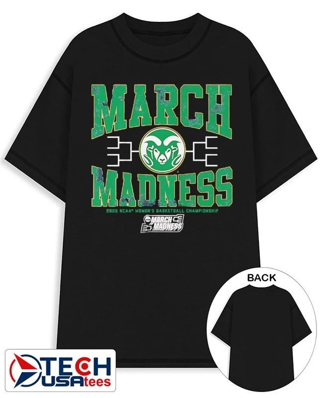 Colorado State Rams March Madness 2026 NCAA Women’s Basketball Championship shirt
