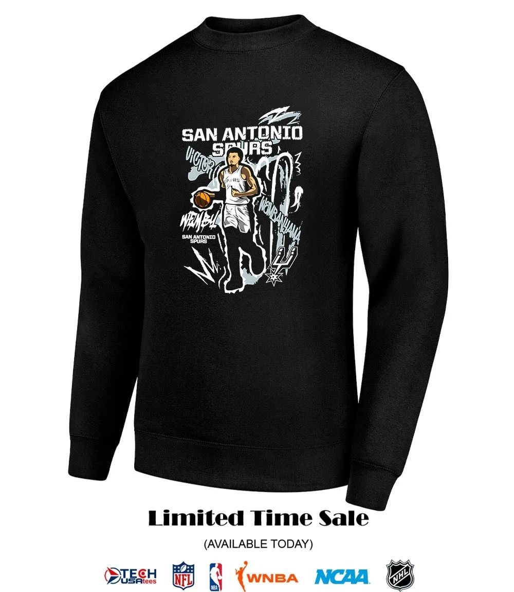 Victor Wembanyama San Antonio Spurs Basketball graphic shirt