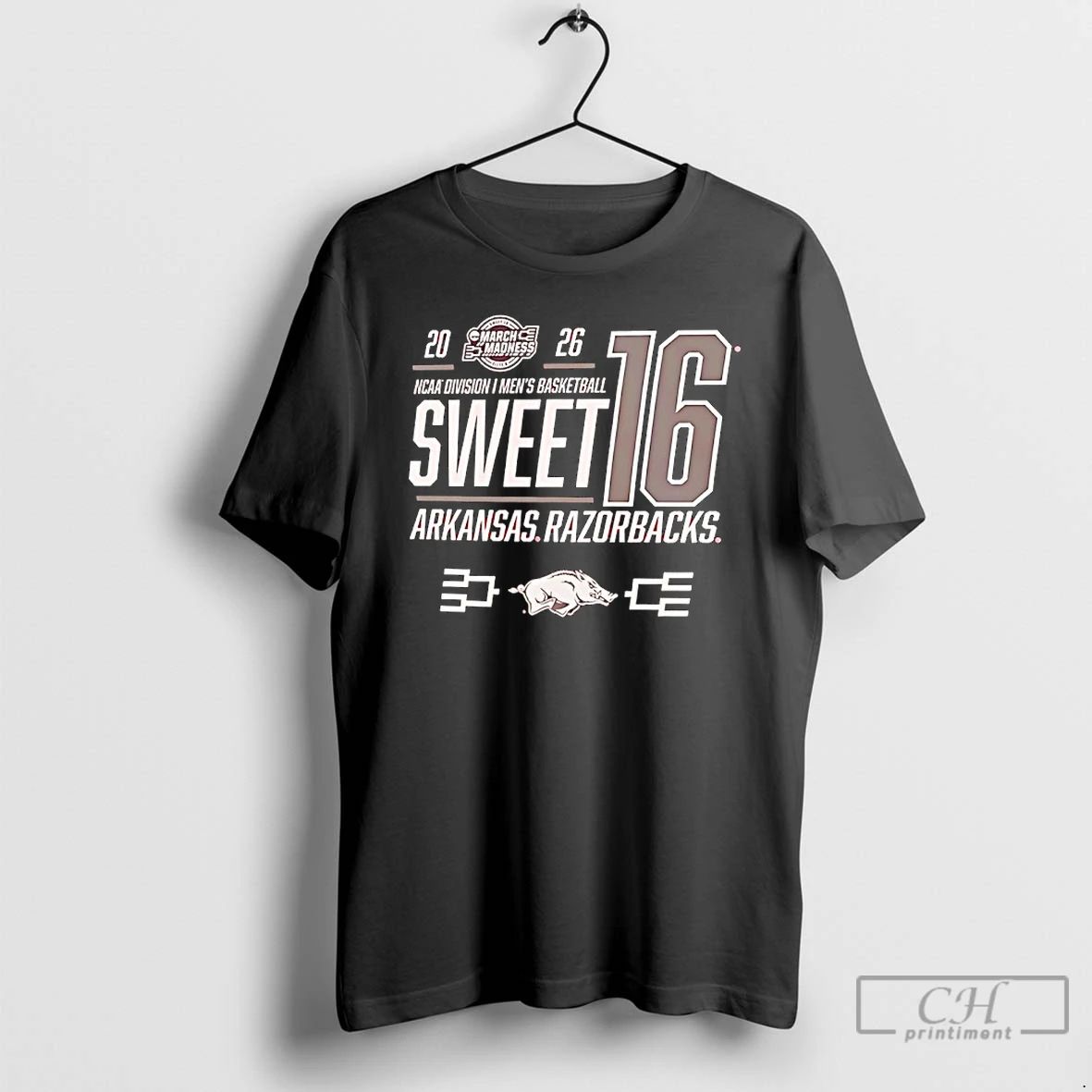 Classic Arkansas Razorbacks 2026 Ncaa March Madness Sweet 16 Bound Classic