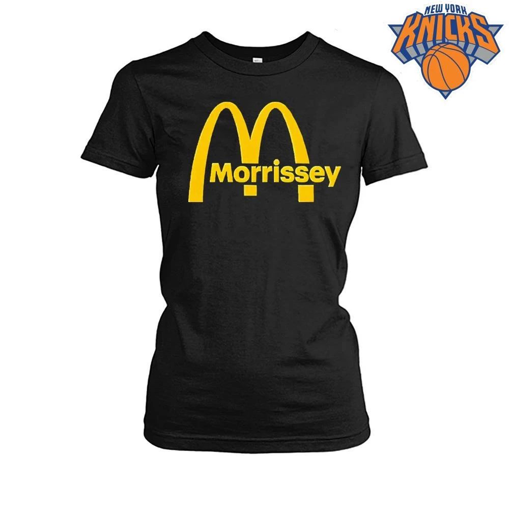 Morrissey McDonalds Golden Arches Logo Parody Smith Punk Rock Band shirt (1)