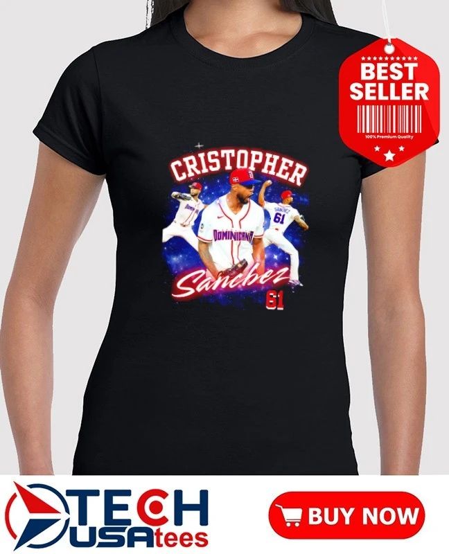 Cristopher Sánchez #61 Dominican Republic Team shirt