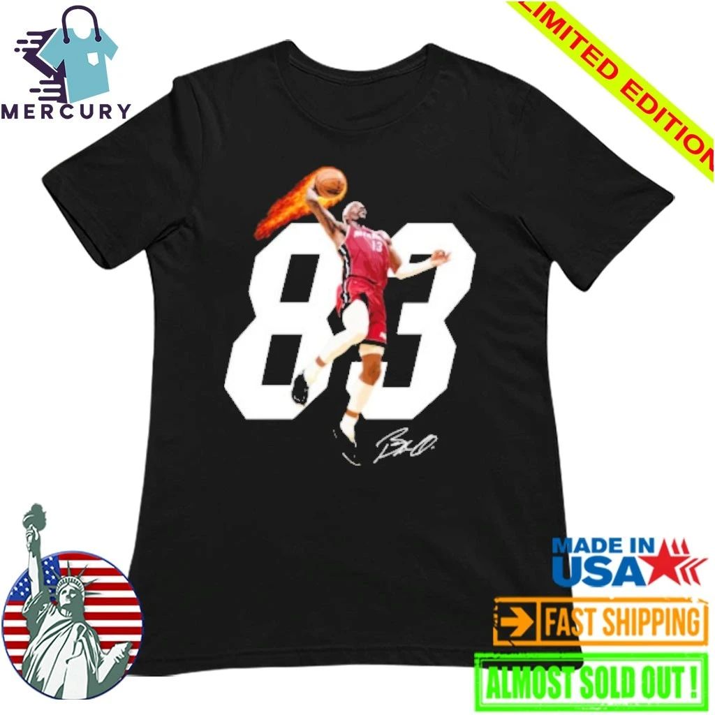 Miami Heat Bam Adebayo Making History 83 Point Shirt