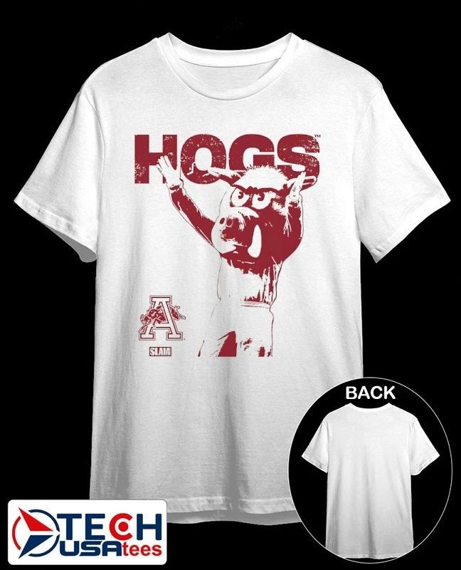 Arkansas Razorbacks mascot mode vintage shirt
