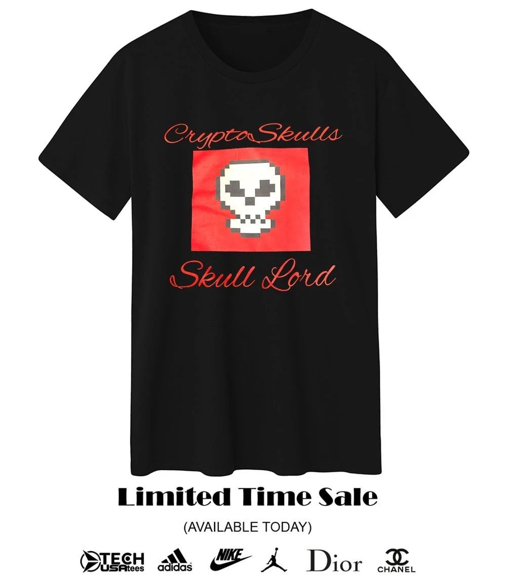 Crypto Skulls Skull Lord shirt