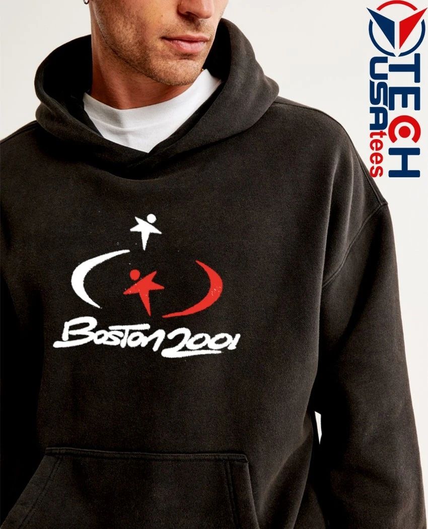 Boston 2001 logo shirt