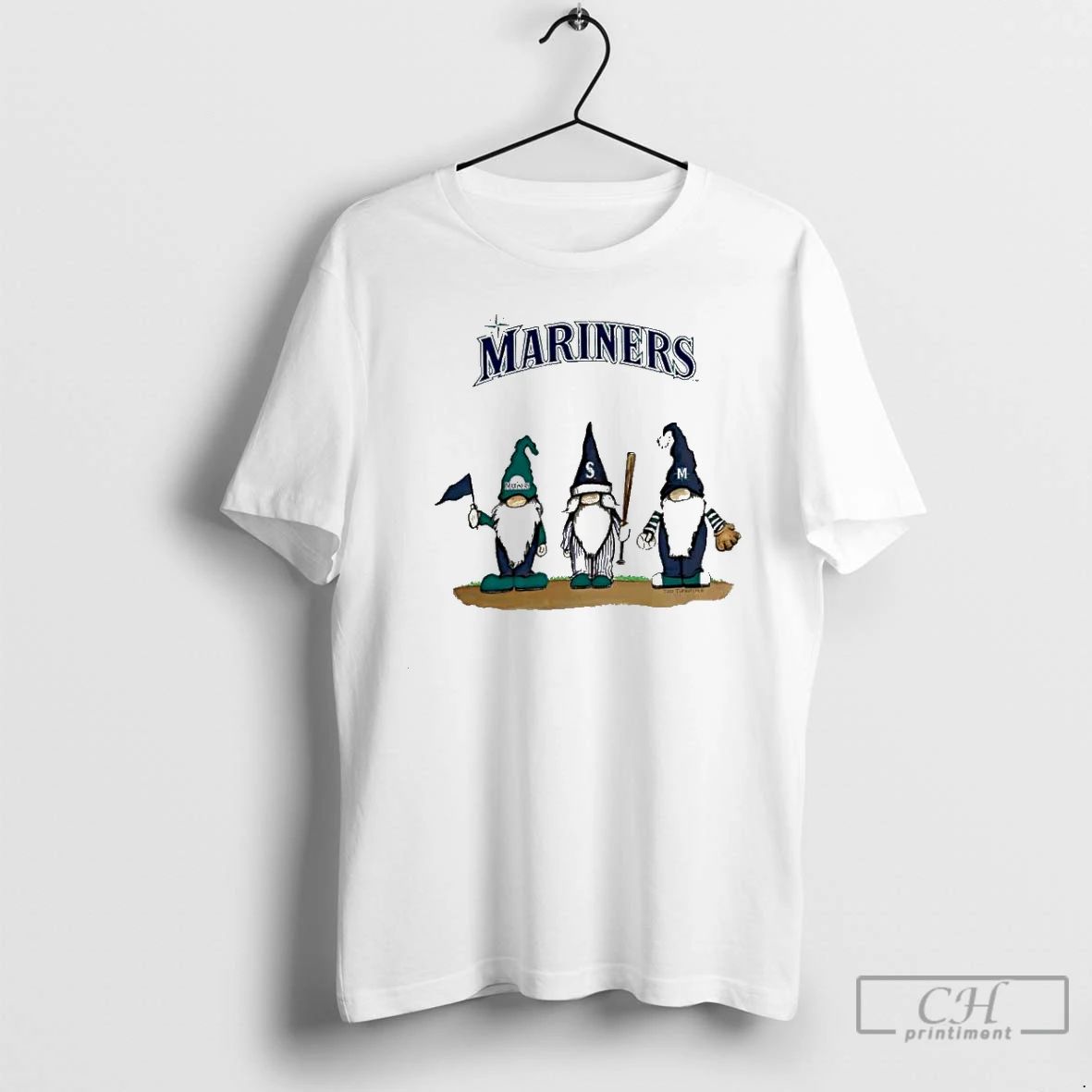 Classic Nationals Gnomes With Seattle Mariners Basketball