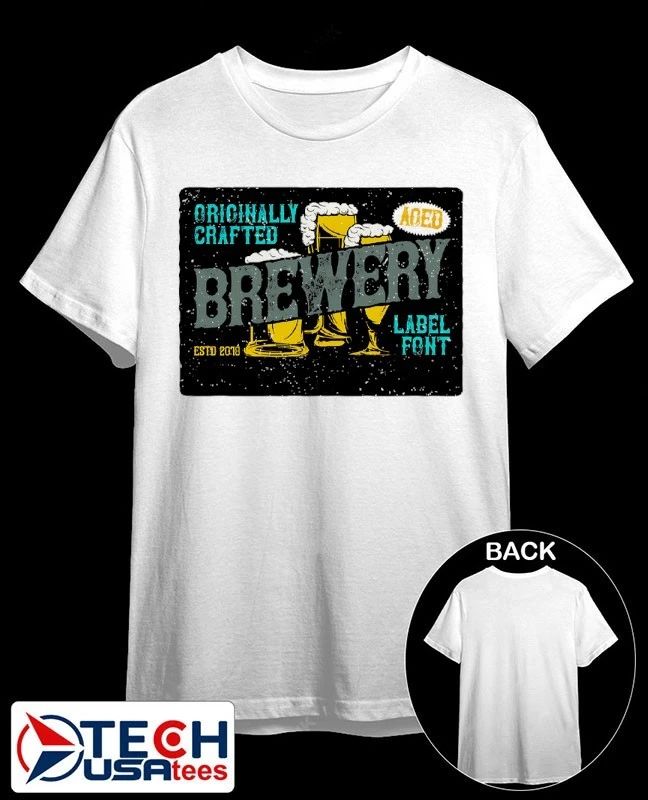 Originally crafted Brewery estd 2018 shirt