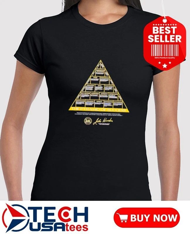 UCLA Bruins John Wooden Pyramid of Success shirt