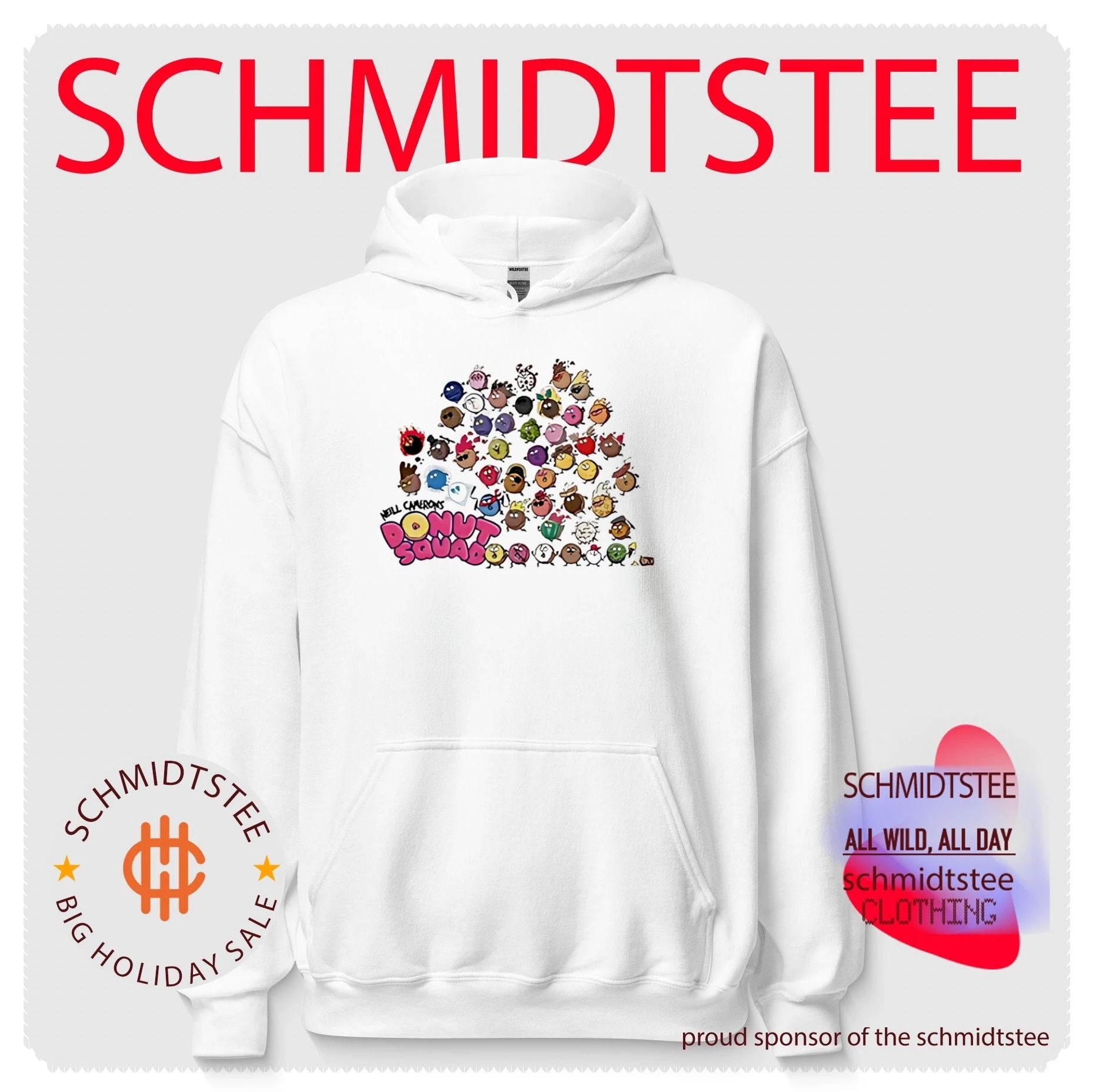 Donut Squad donut group graphic shirt