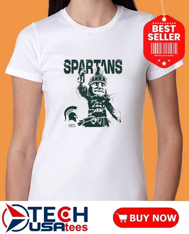 Michigan State Spartans mascot mode vintage shirt