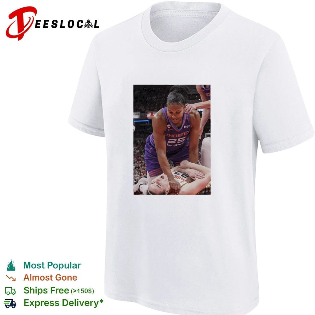 Caitlin Clark x Brittney Griner Phoenix Mercury Basketball T-shirt
