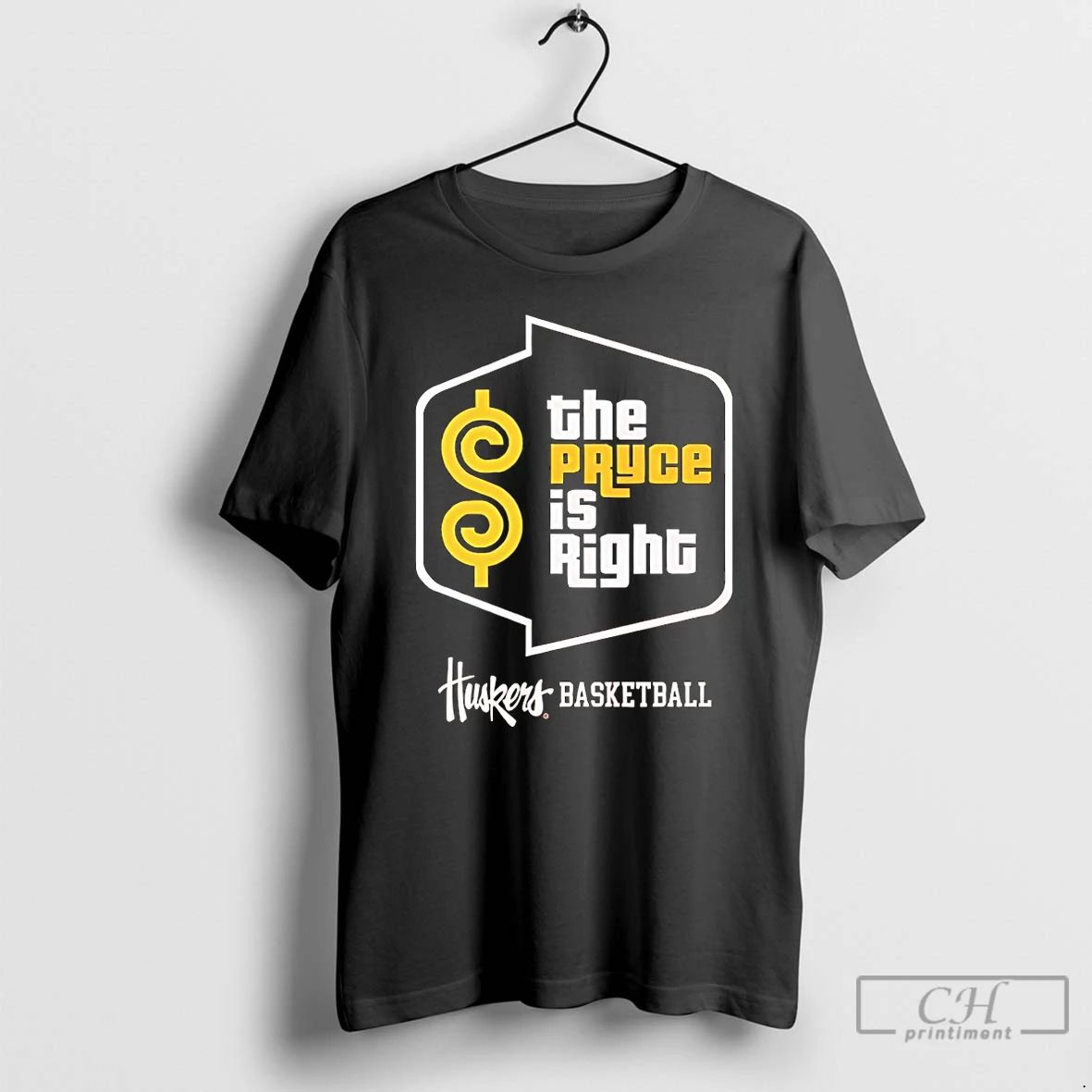 Classic Nebraska Cornhuskers Basketball The Pryce Is Right Vintage