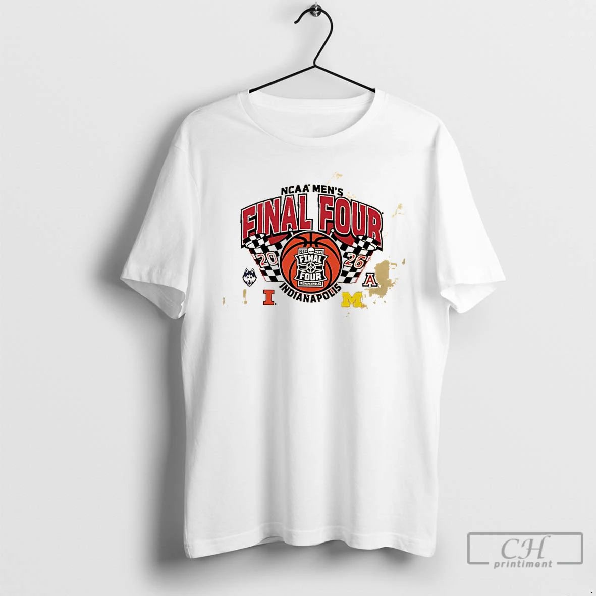 Classic Ncaa Mens Basketball 2026 Final Four Team Logo