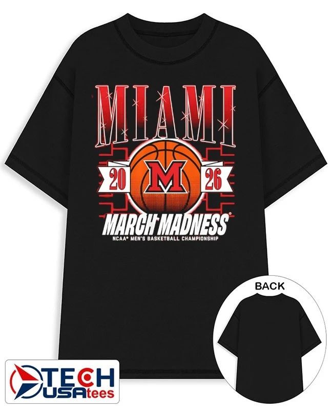 Miami RedHawks March Madness 2026 NCAA Men’s Basketball Championship shirt