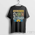 Classic Theres Nothing Down About It Ribbon Retro