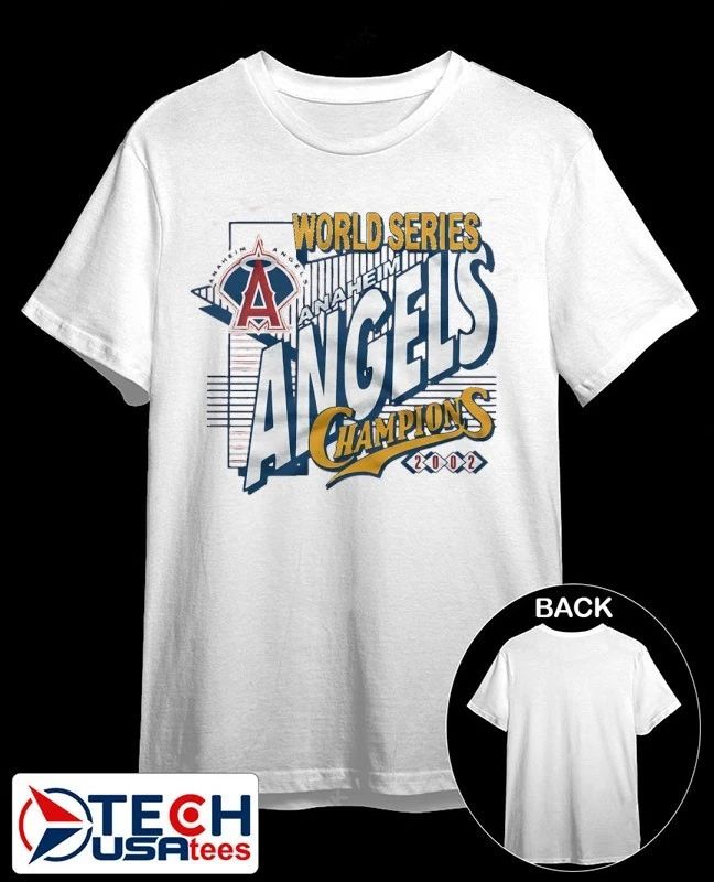 Anaheim Angels 2002 World Series Champions shirt by homage