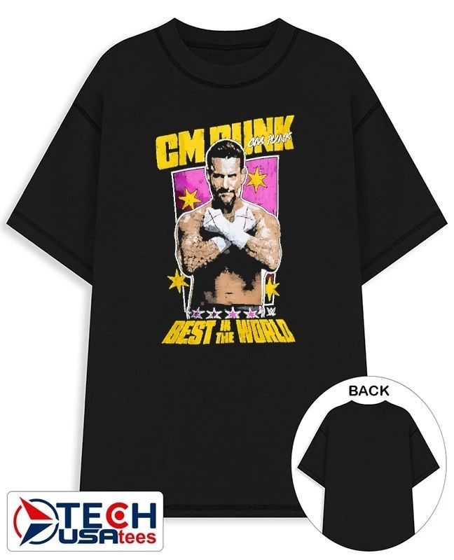 CM Punk best in the World graphic shirt