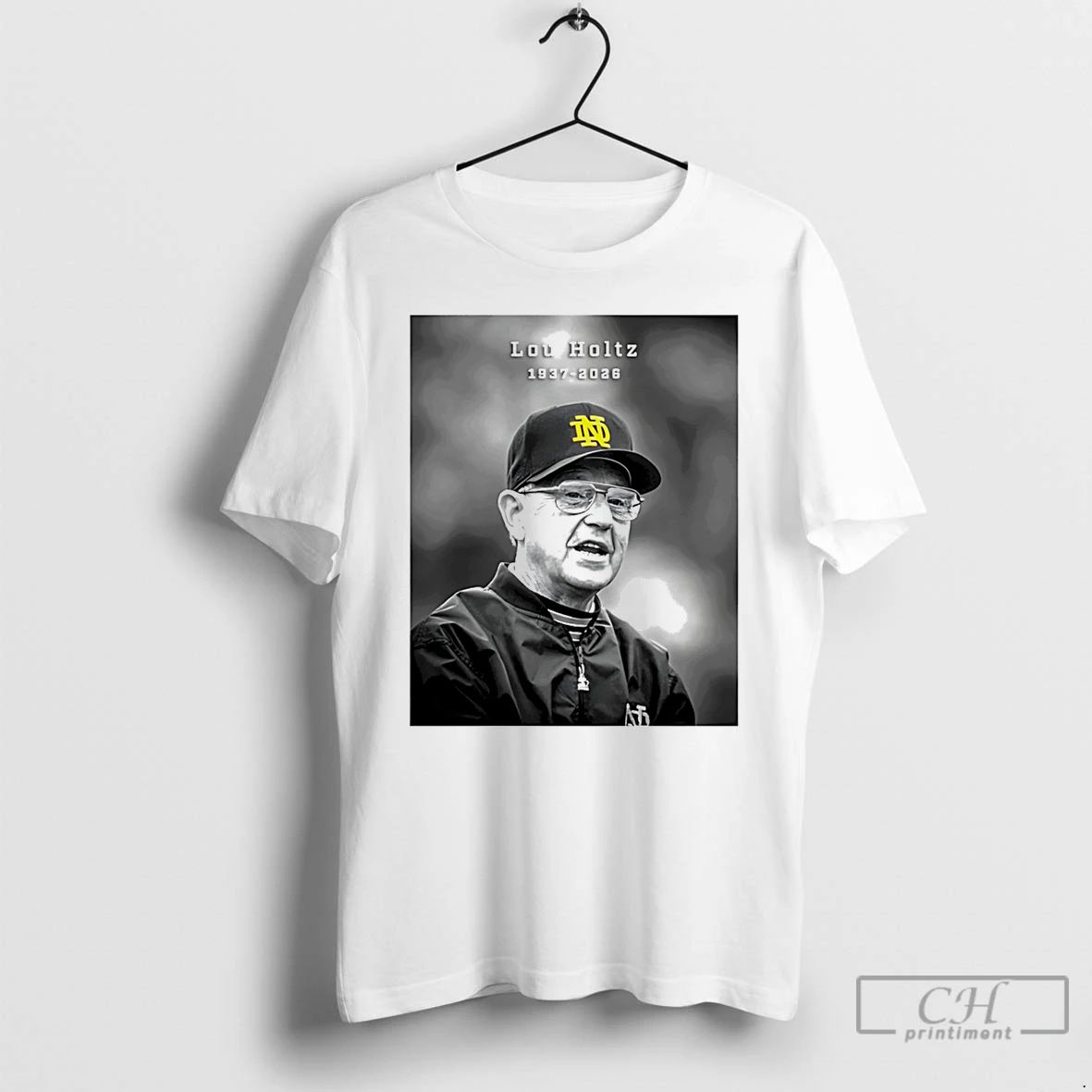 Classic Legendary Notre Dame Coach Lou Holtz 1937 2026