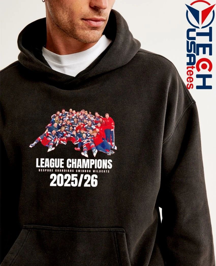 League Champions Bespoke Guardians Swindon Wildcats 2025-2026 shirt