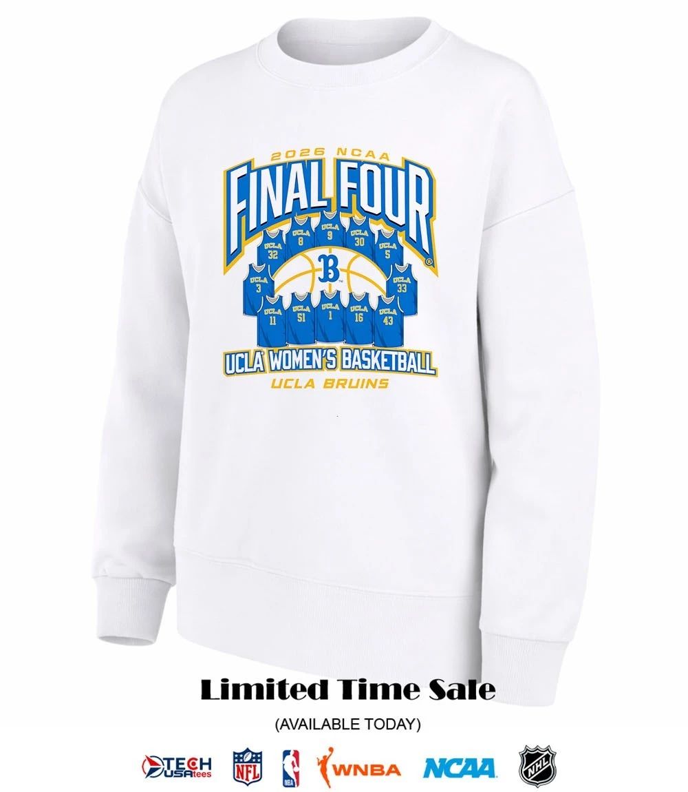 2026 NCAA Final Four UCLA Bruins Women’s Basketball Jersey shirt