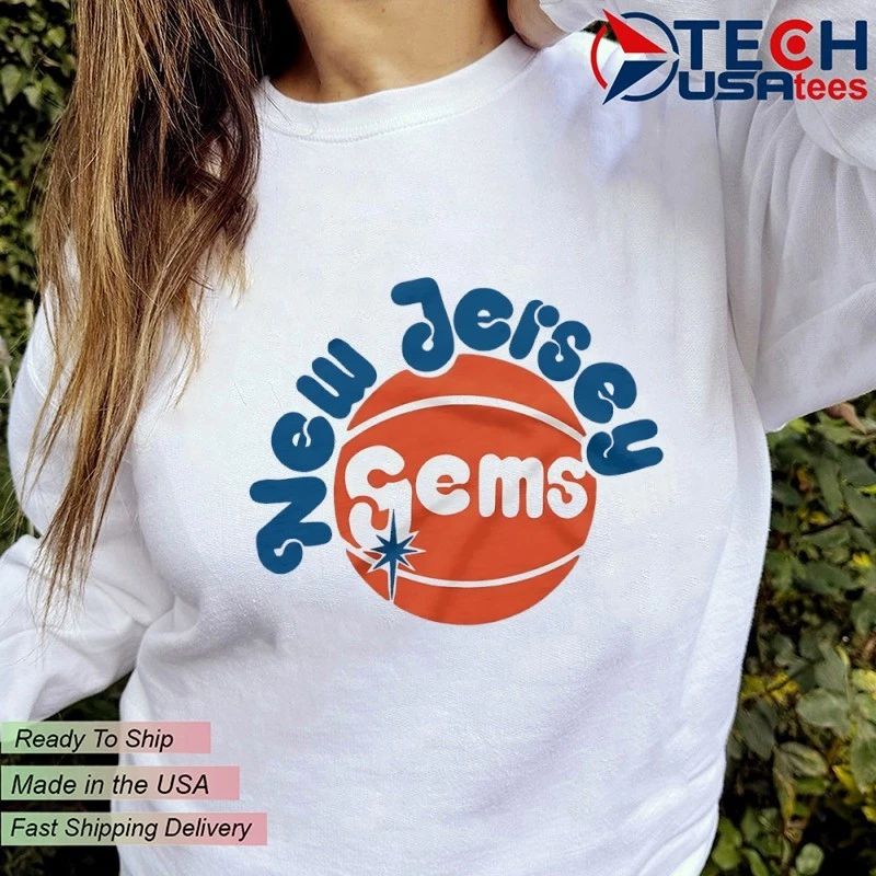 Women’s New Jersey Gems logo shirt
