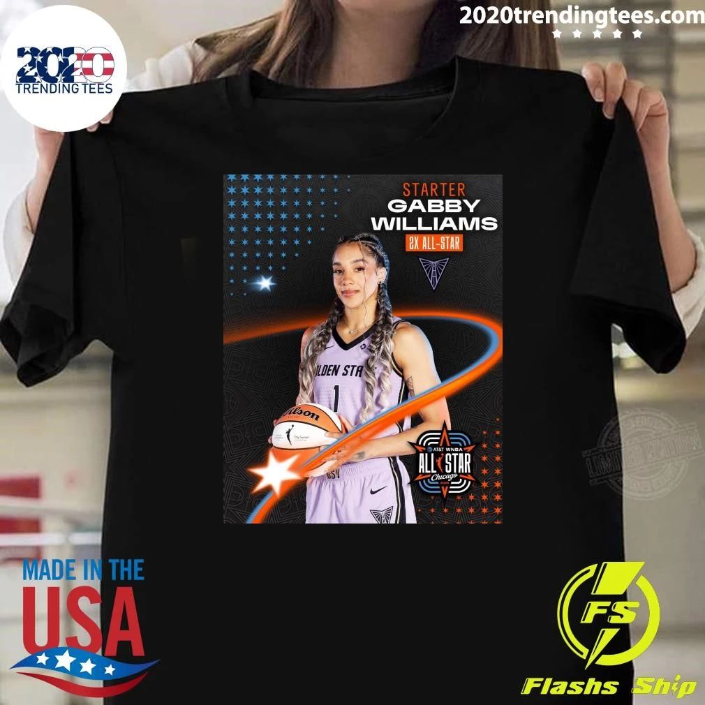 Starter Gabby Williams Your Official 2026 AT&T WNBA All-Star Starters Shirt