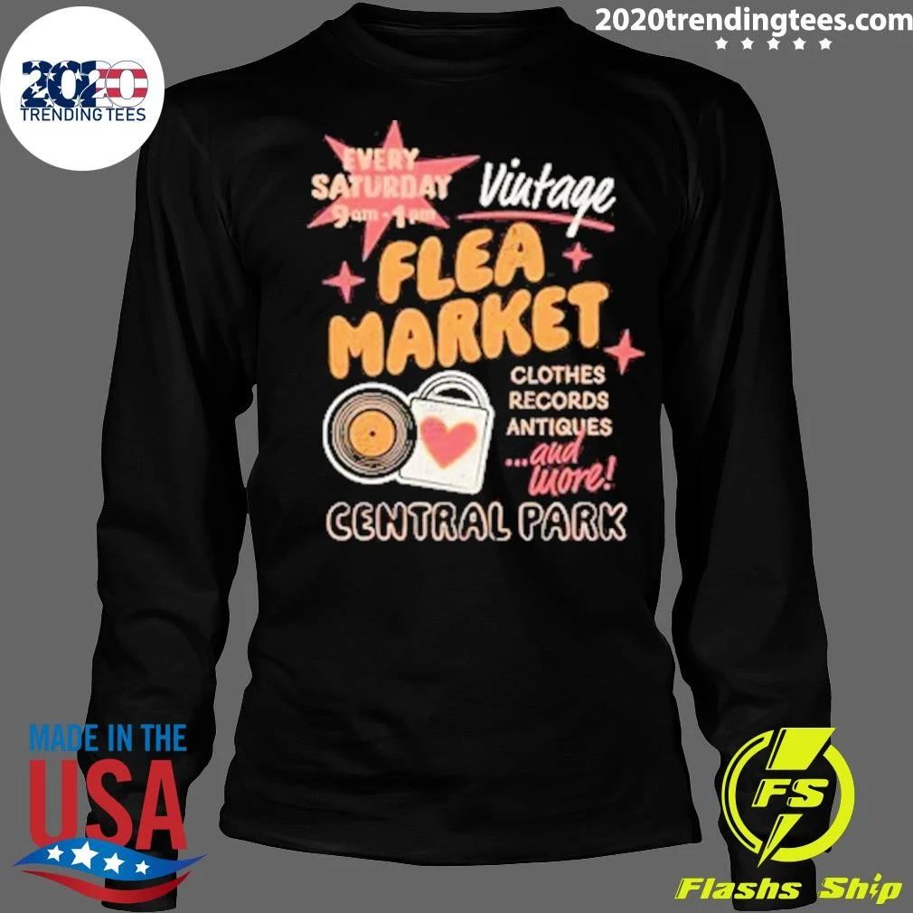 Vintage Flea Market Clothes Records Antiques and More Central Park Shirt